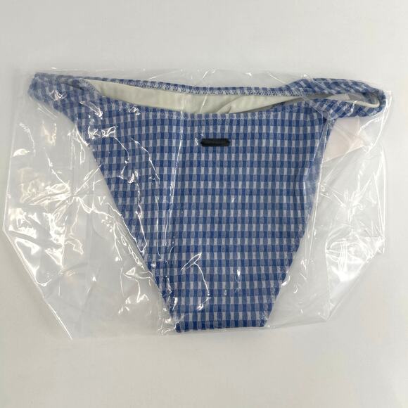 Triangl Blue MICA LOKO Sparkle Crop Bikini Bottom Size M - Picture 6 of 9